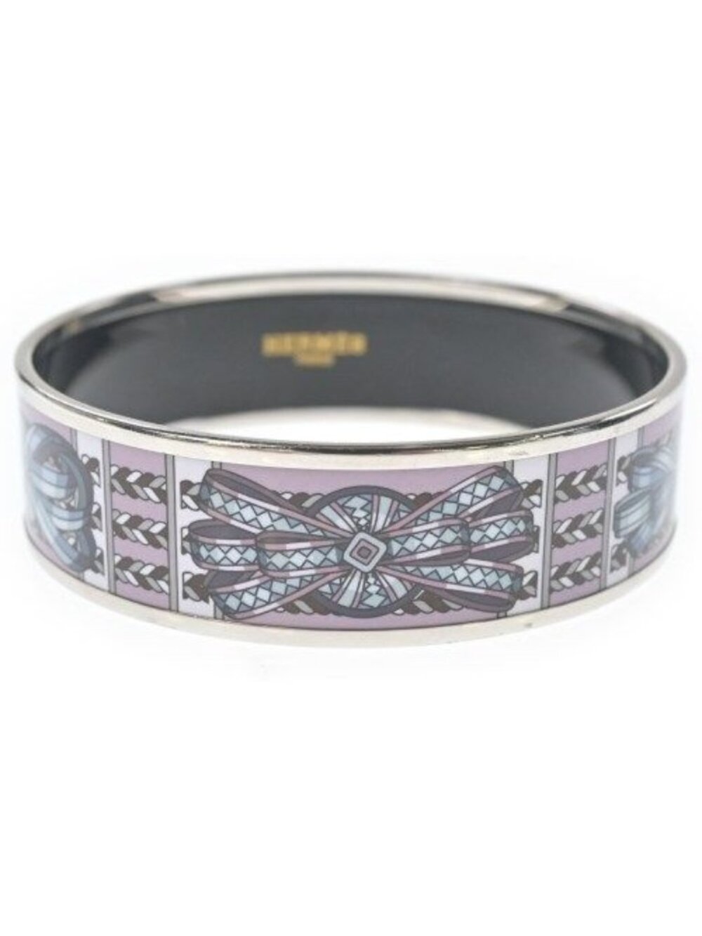 Hermes Bracelet Bangle Silver